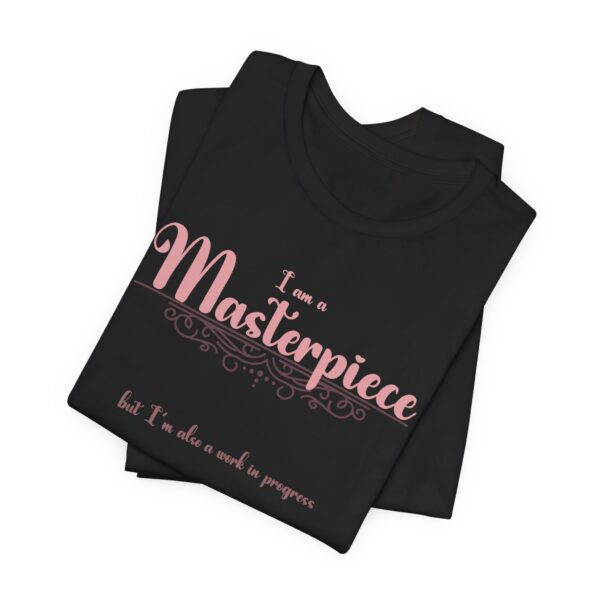 I am a Masterpiece Lightweight T-Shirt, Text Only - Image 20