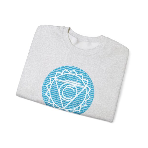 Throat Chakra Affirmations Crewneck Sweatshirt - Image 8