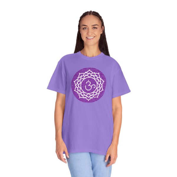 Crown Chakra Affirmations Heavyweight T-Shirt - Image 15