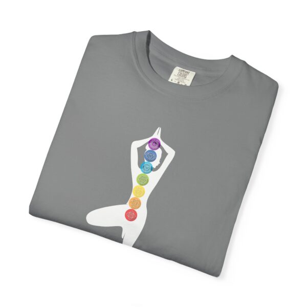 Balance - Chakra Heavyweight T-Shirt with Female Silhouette - Image 12