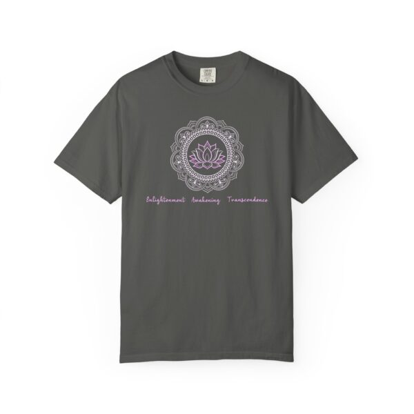Enlightenment, Awakening, Transcendence - Lotus Heavyweight Shirt - Image 11