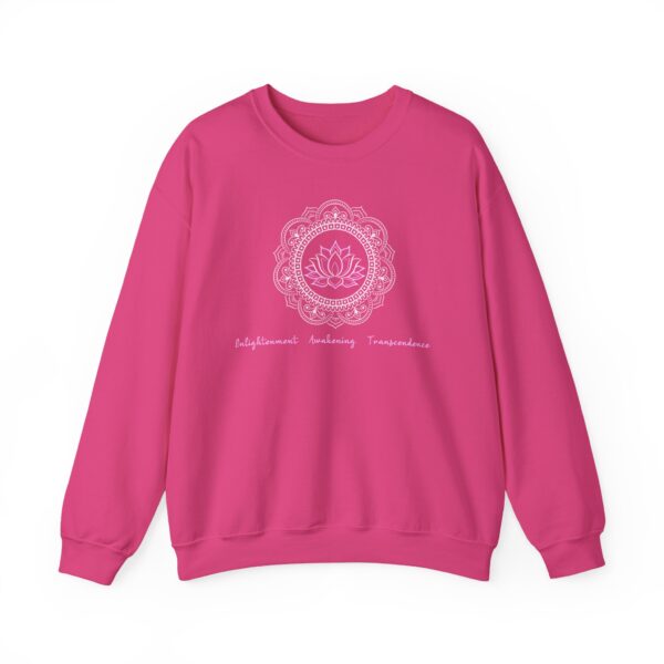 Enlightenment, Awakening, Transcendence - Lotus Sweatshirt - Image 3