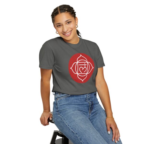 Root Chakra Affirmations Heavyweight T-Shirt - Image 18