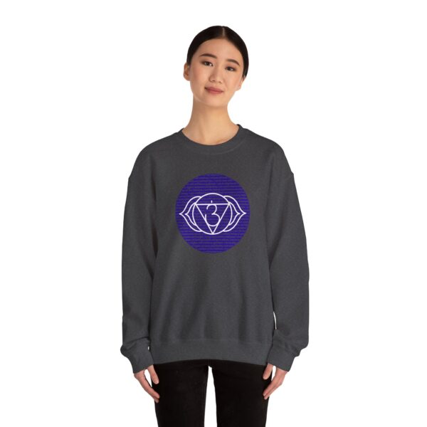 Third Eye Chakra Affirmations Crewneck Sweatshirt - Image 23