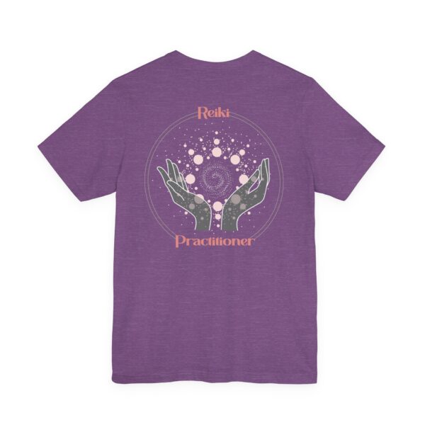 Reiki Practitioner - Lightweight T-Shirt with Pink Text - Image 8