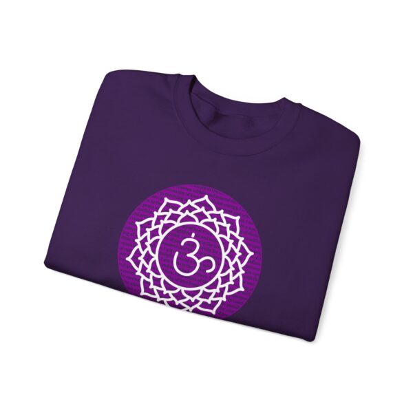 Crown Chakra Affirmations Crewneck Sweatshirt - Image 4