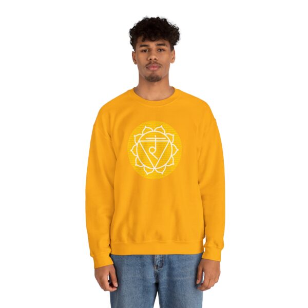 Solar Plexus Chakra Affirmations Crewneck Sweatshirt - Image 10