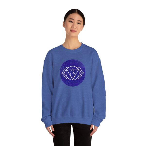 Third Eye Chakra Affirmations Crewneck Sweatshirt - Image 6