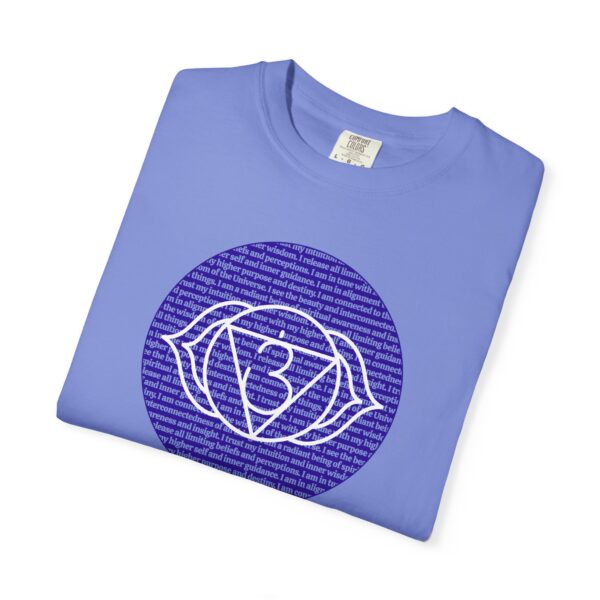 Third Eye Chakra Affirmations Heavyweight T-Shirt - Image 8