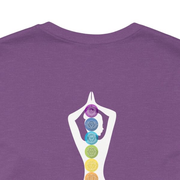 Balance - Chakra Lightweight T-Shirt with Female Silhouette - Image 4