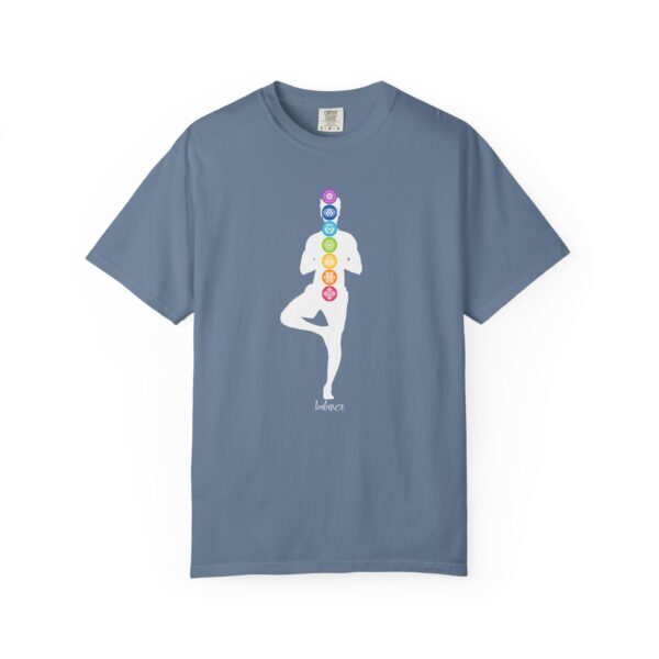 Balance - Chakra Heavyweight T-Shirt with Male Silhouette - Image 20