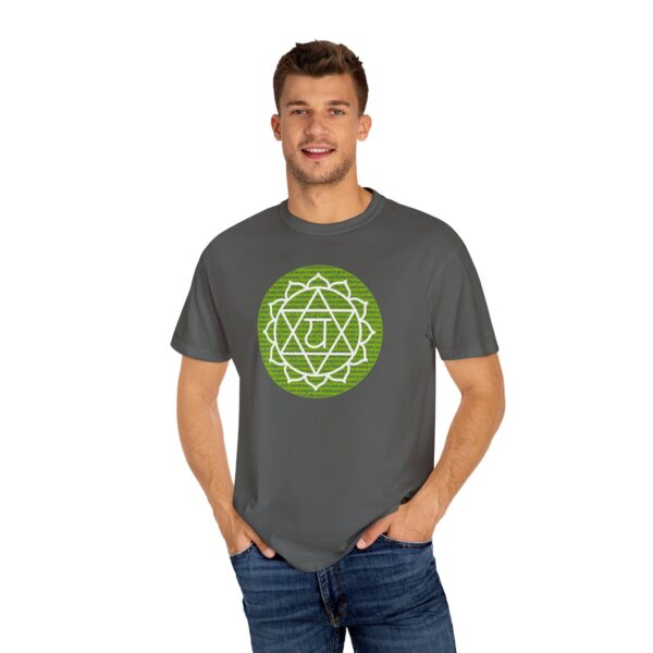 Heart Chakra Affirmations Heavyweight T-Shirt - Image 18