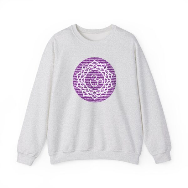 Crown Chakra Affirmations Crewneck Sweatshirt - Image 11