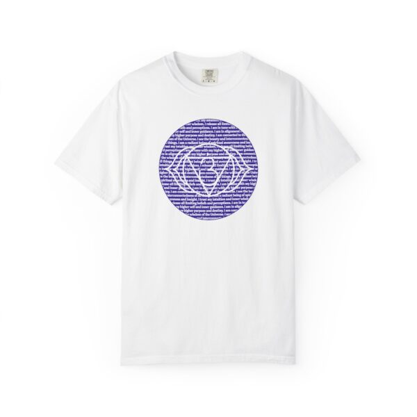 Third Eye Chakra Affirmations Heavyweight T-Shirt - Image 3