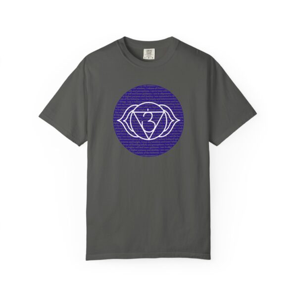 Third Eye Chakra Affirmations Heavyweight T-Shirt - Image 16
