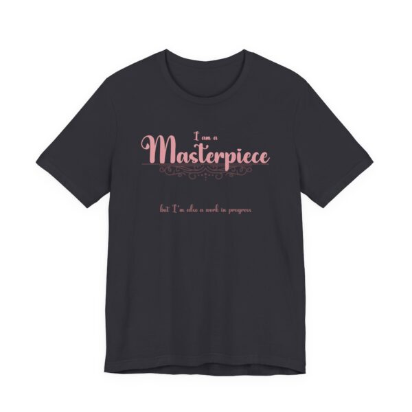 I am a Masterpiece Lightweight T-Shirt, Text Only - Image 15