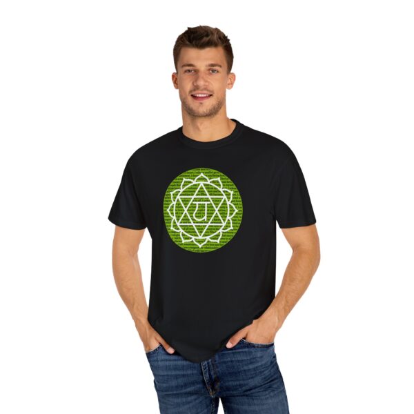 Heart Chakra Affirmations Heavyweight T-Shirt - Image 23