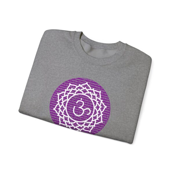 Crown Chakra Affirmations Crewneck Sweatshirt - Image 16