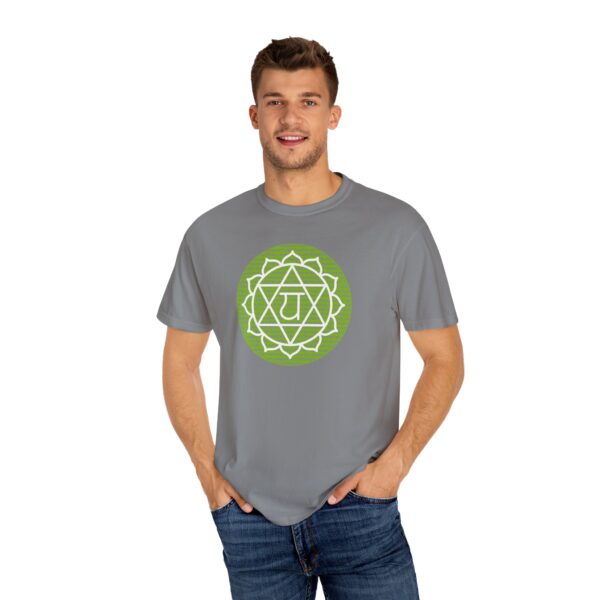 Heart Chakra Affirmations Heavyweight T-Shirt - Image 14