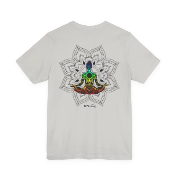 Serenity - Chakra Mandala Lightweight Tee with Female Silhouette - Image 12