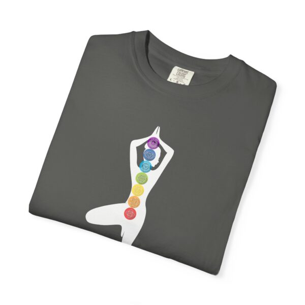 Balance - Chakra Heavyweight T-Shirt with Female Silhouette - Image 8