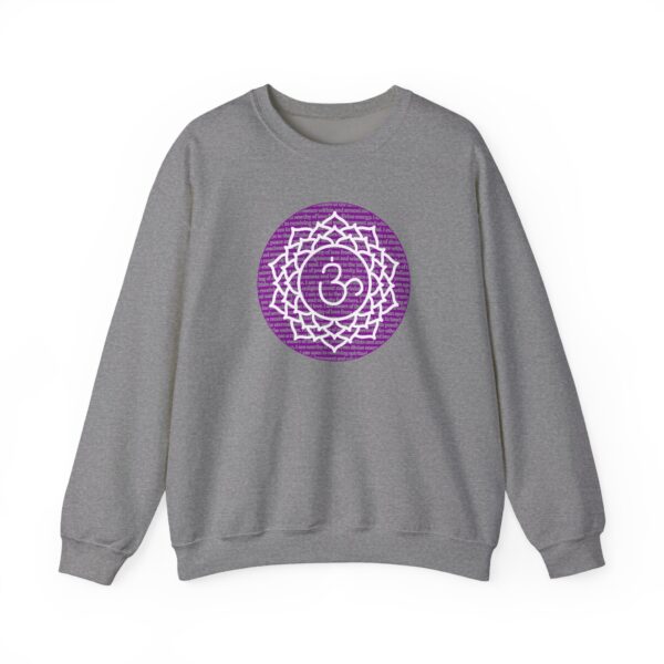 Crown Chakra Affirmations Crewneck Sweatshirt - Image 15