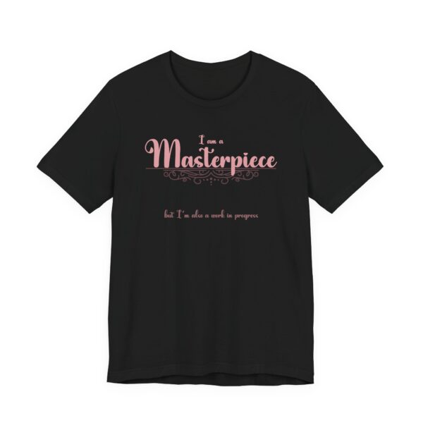 I am a Masterpiece Lightweight T-Shirt, Text Only - Image 19