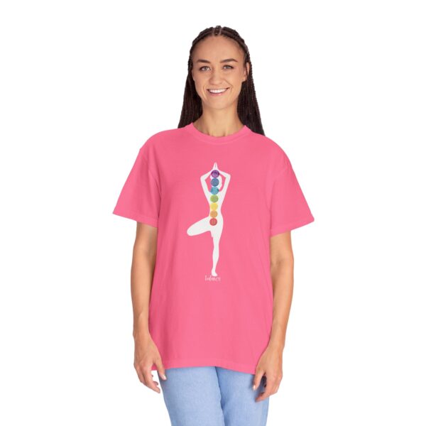 Balance - Chakra Heavyweight T-Shirt with Female Silhouette - Image 23