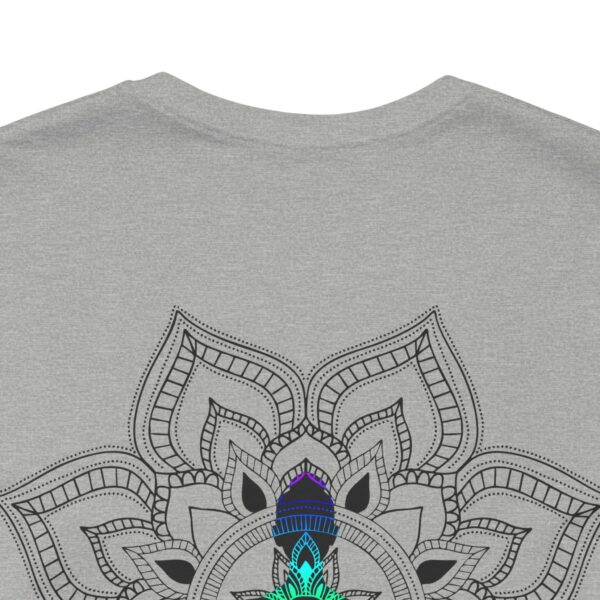 Serenity - Chakra Mandala Lightweight Tee with Female Silhouette - Image 17