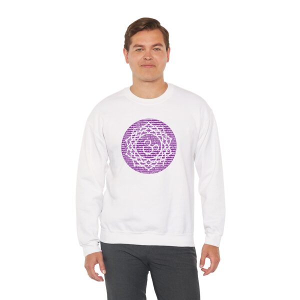 Crown Chakra Affirmations Crewneck Sweatshirt - Image 10