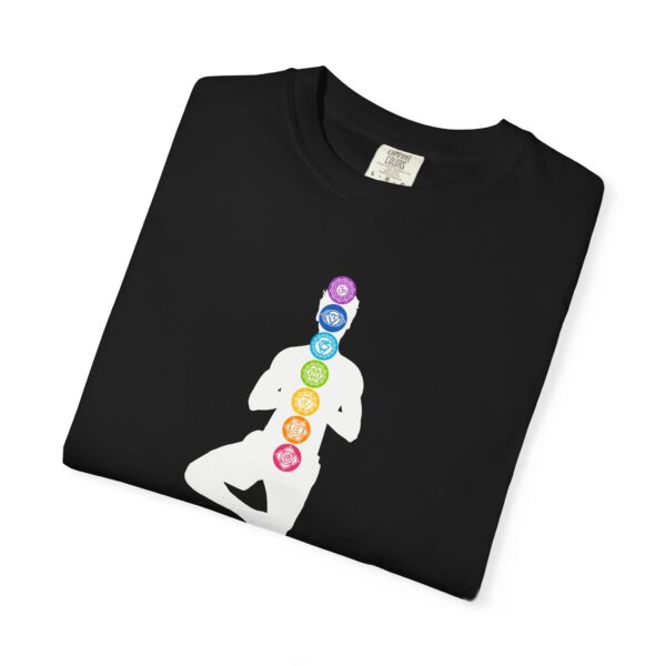Balance - Chakra Heavyweight T-Shirt with Male Silhouette - Image 4