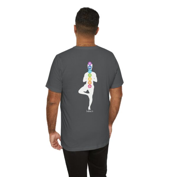 Balance - Chakra Lightweight T-Shirt with Male Silhouette - Image 23