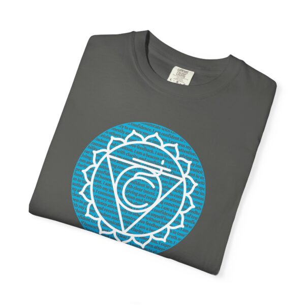 Throat Chakra Affirmations Heavyweight T-Shirt - Image 16