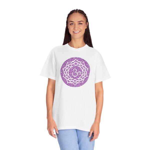 Crown Chakra Affirmations Heavyweight T-Shirt - Image 6