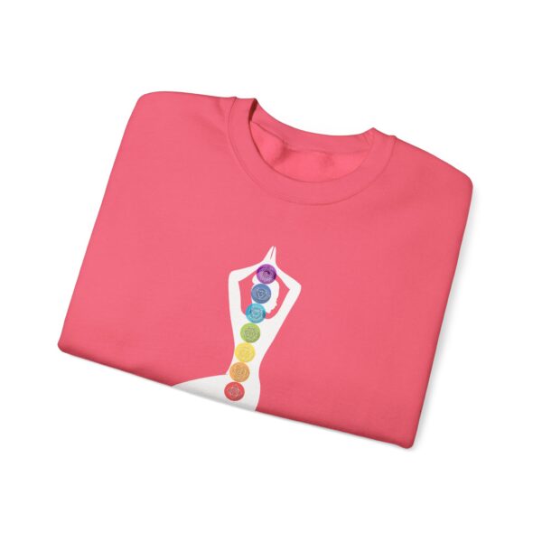 Balance - Chakra Crewneck Sweatshirt with Female Silhouette - Image 4