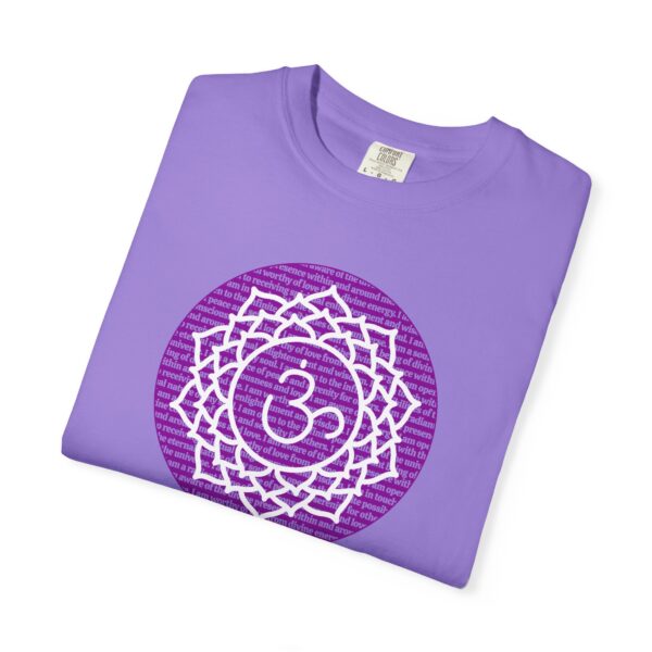 Crown Chakra Affirmations Heavyweight T-Shirt - Image 13