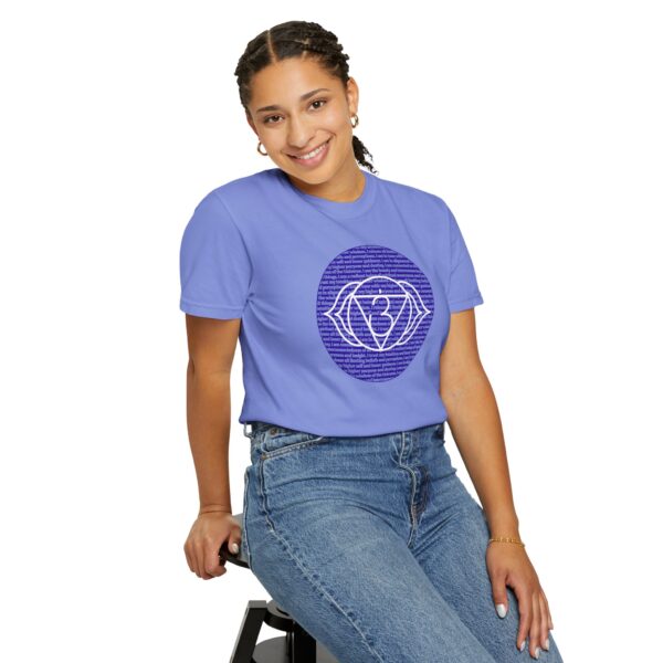 Third Eye Chakra Affirmations Heavyweight T-Shirt - Image 11