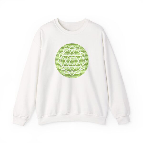 Heart Chakra Affirmations Crewneck Sweatshirt - Image 3