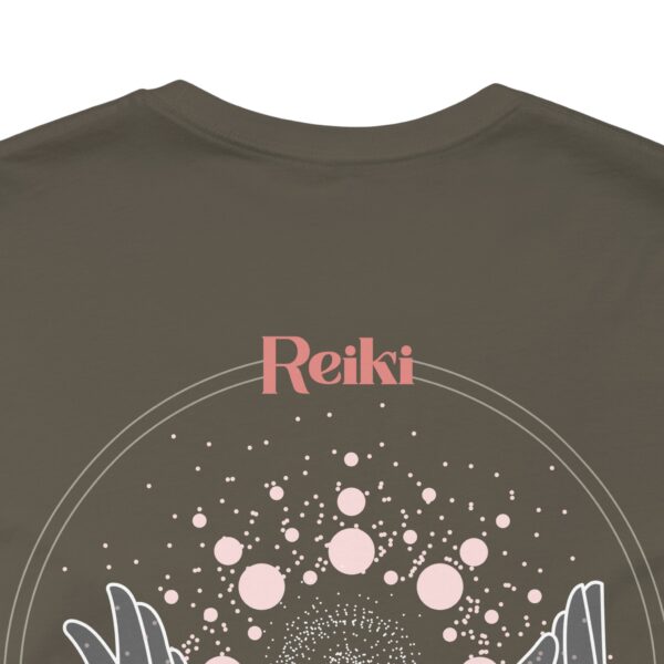 Reiki Practitioner - Lightweight T-Shirt with Pink Text - Image 21