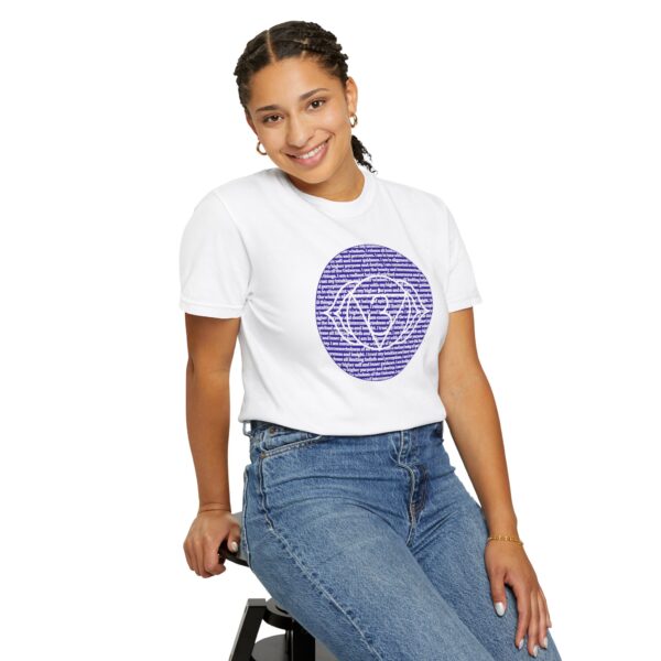 Third Eye Chakra Affirmations Heavyweight T-Shirt - Image 6