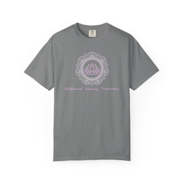 Enlightenment, Awakening, Transcendence - Lotus Heavyweight Shirt - Image 7