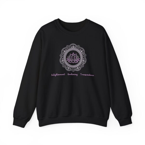 Enlightenment, Awakening, Transcendence - Lotus Sweatshirt - Image 12
