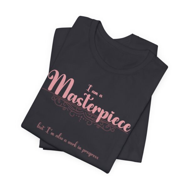 I am a Masterpiece Lightweight T-Shirt, Text Only - Image 16