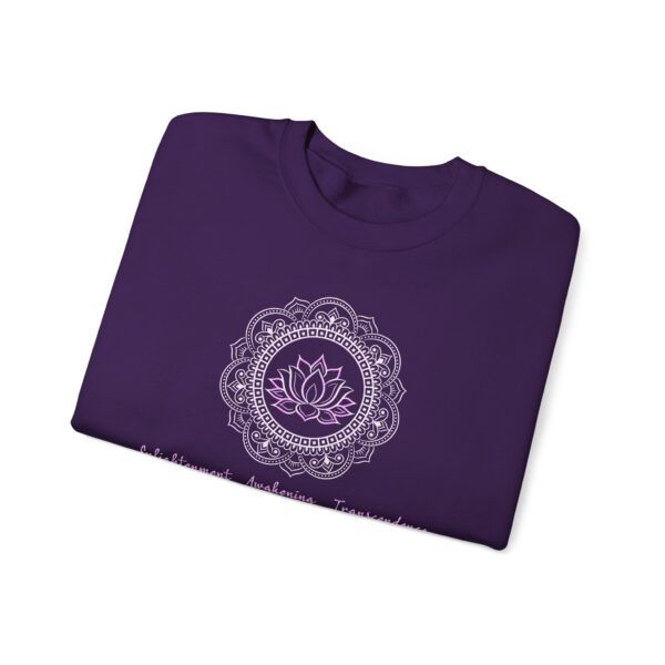Enlightenment, Awakening, Transcendence - Lotus Sweatshirt - Image 9