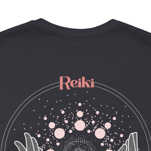 Reiki Practitioner - Lightweight T-Shirt with Pink Text - Image 17