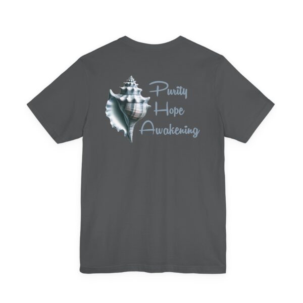 Purity, Hope, Awakening - Conch Shell Lightweight T-Shirt - Image 12