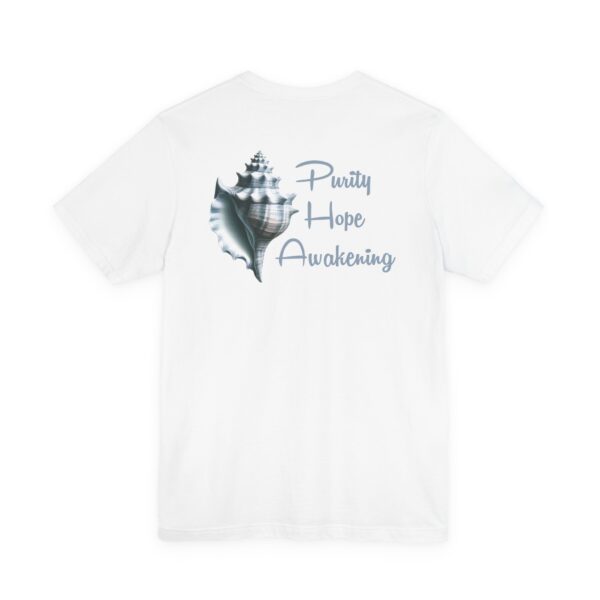 Purity, Hope, Awakening - Conch Shell Lightweight T-Shirt - Image 3