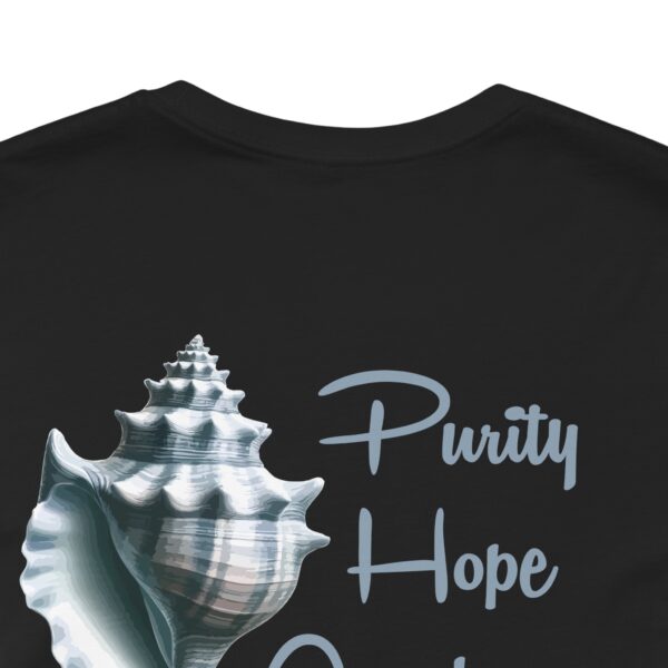 Purity, Hope, Awakening - Conch Shell Lightweight T-Shirt - Image 17