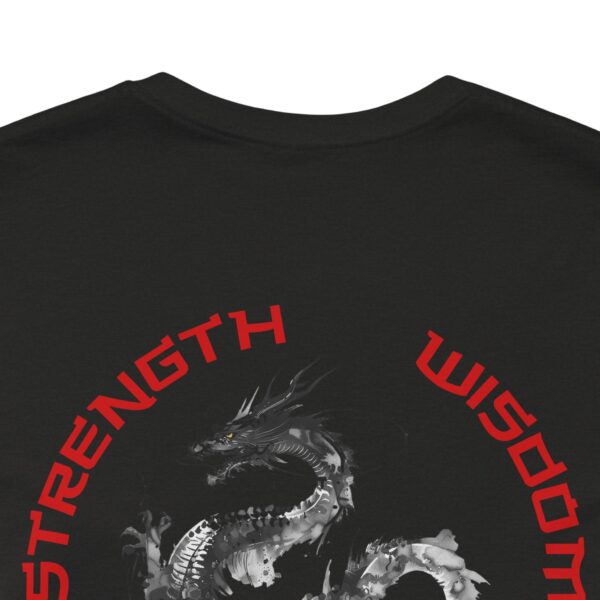 Strength, Wisdom Prosperity - Dragon Lightweight T-Shirt - Image 17
