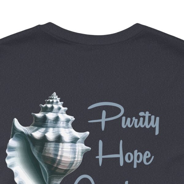 Purity, Hope, Awakening - Conch Shell Lightweight T-Shirt - Image 21